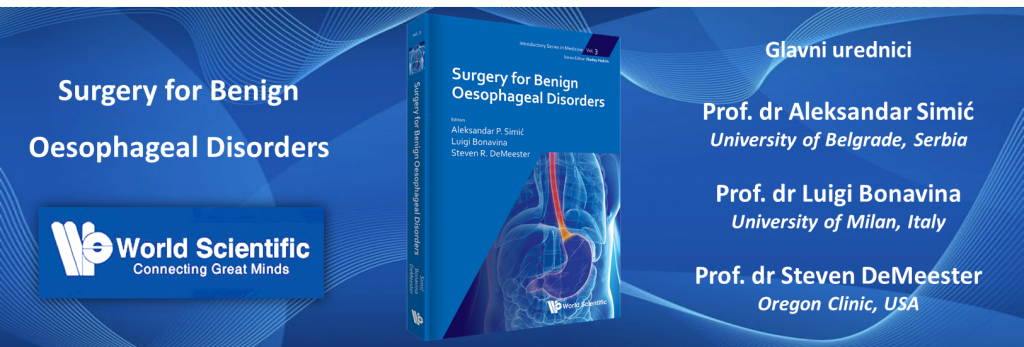 Surgerz for benign oesophageal disorders
